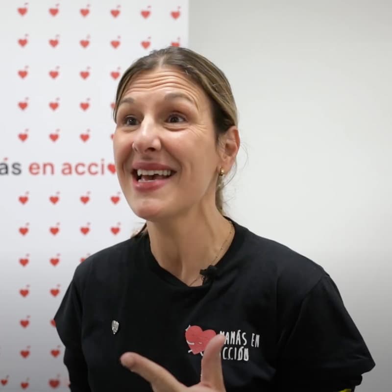 Carla Gómez, voluntaria de Mamás en Acción