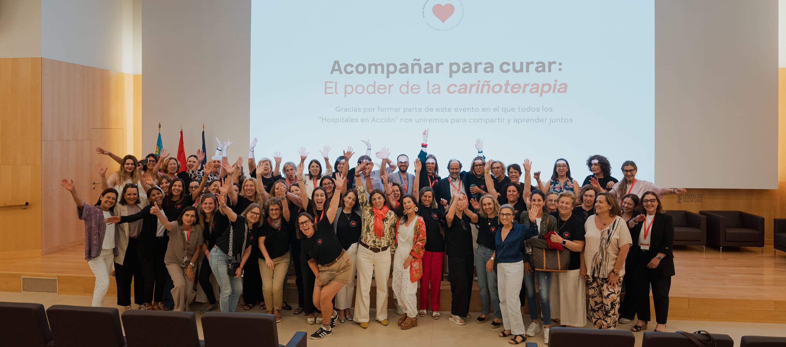 Celebramos nuestro II Congreso Acompañar para curar: El poder de la cariñoterapia