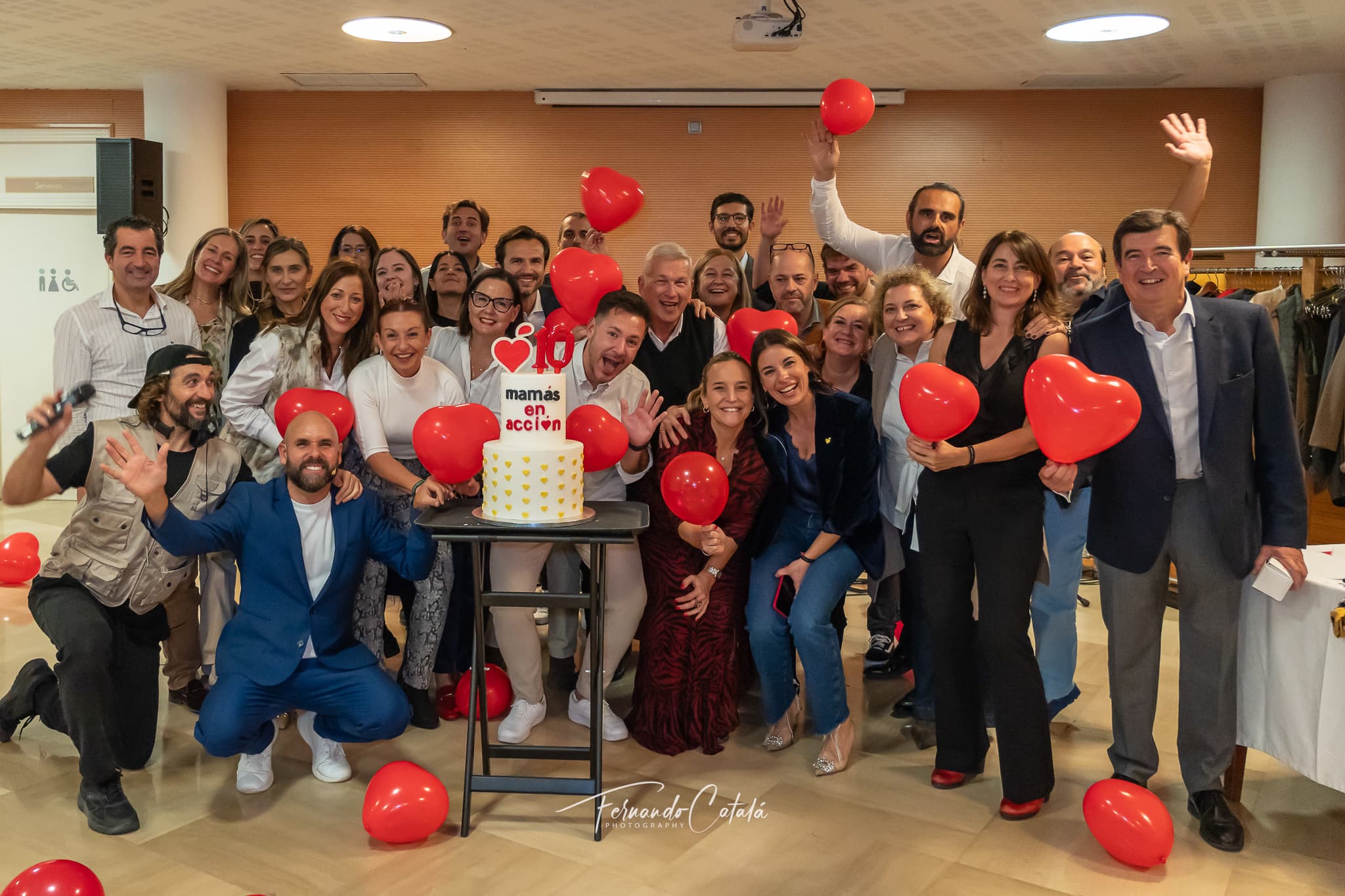 Equipo y empresas colaboradoras de Mamás en Acción